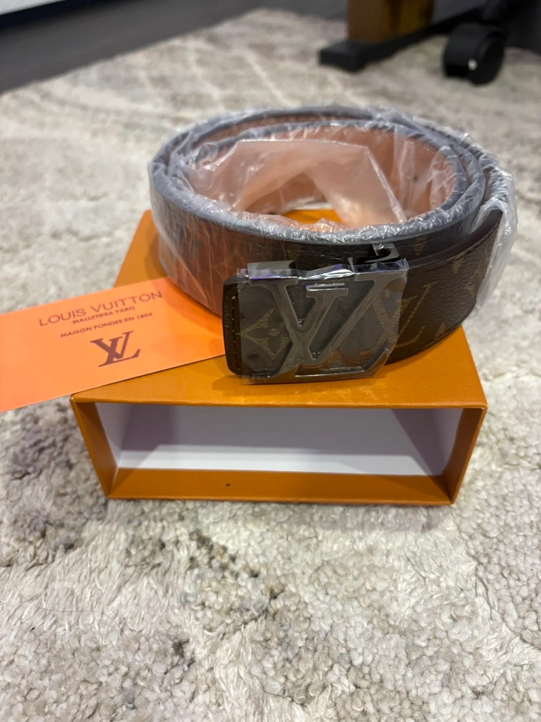 Louis Vuitton Monogram Belt