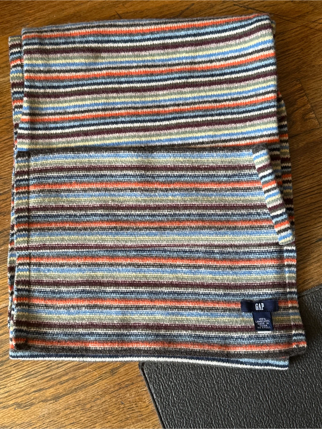 Gap Striped Lambswool Scarf
