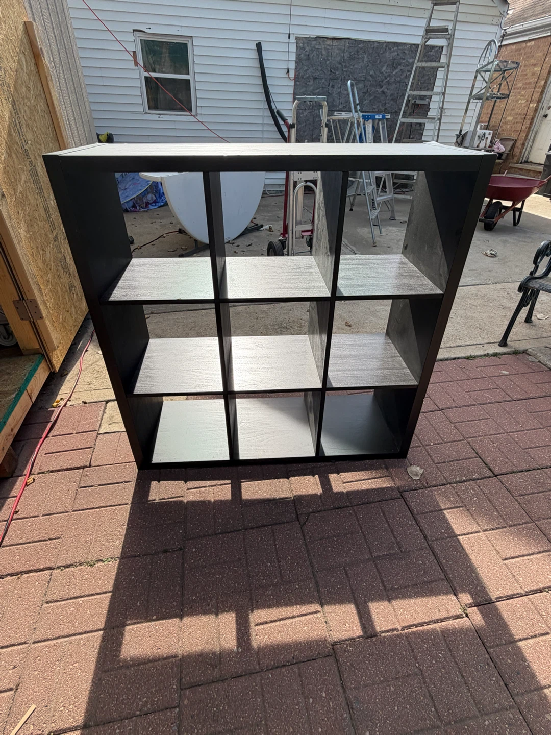 Black 9-Cube Storage Organizer