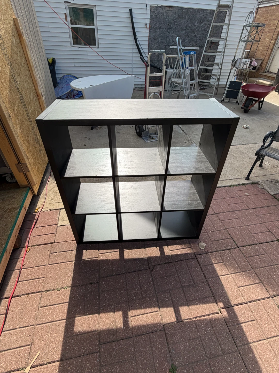 Black 9-Cube Storage Organizer - photo 2