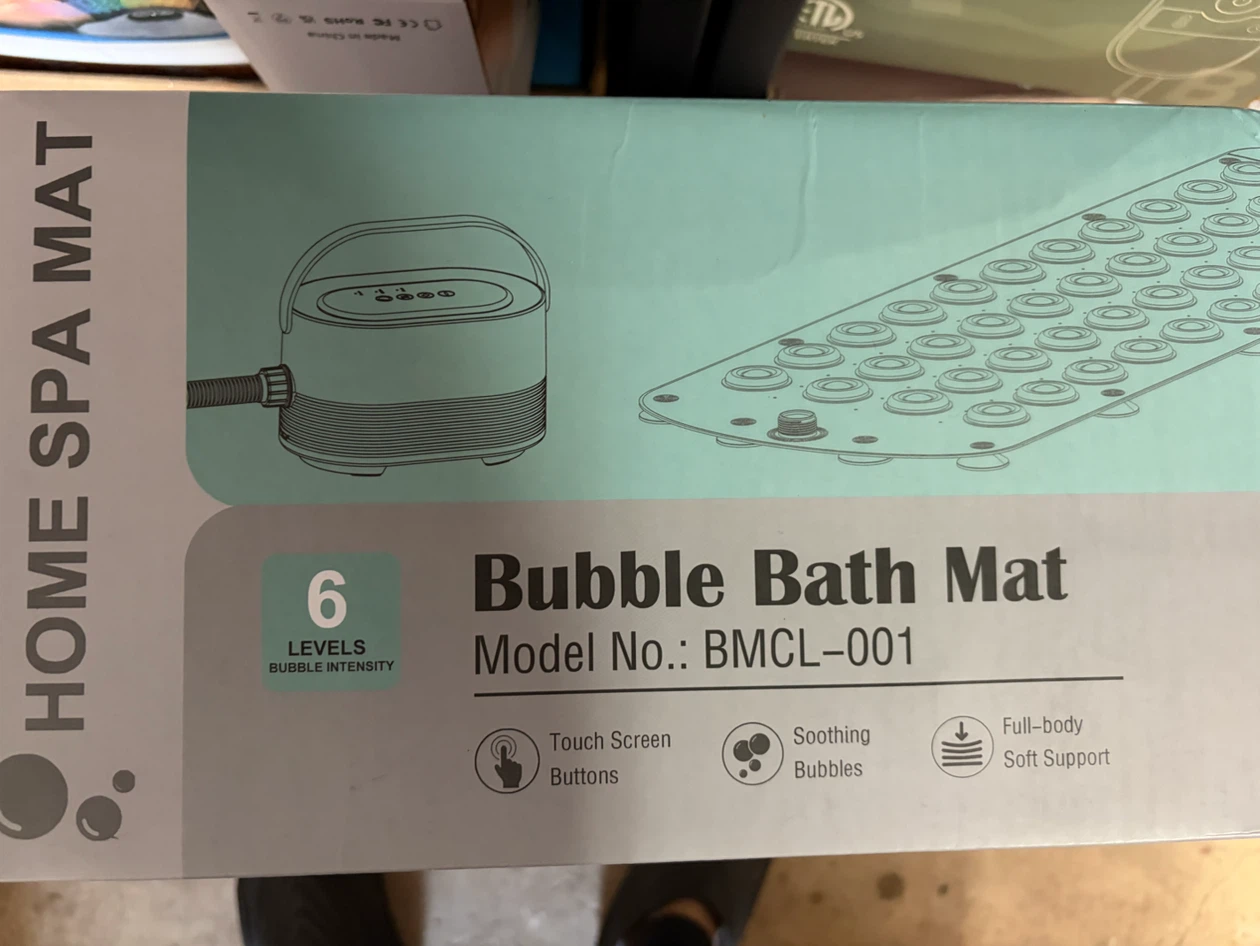 Home Spa Bubble Bath Mat BMCL-001 - photo 2