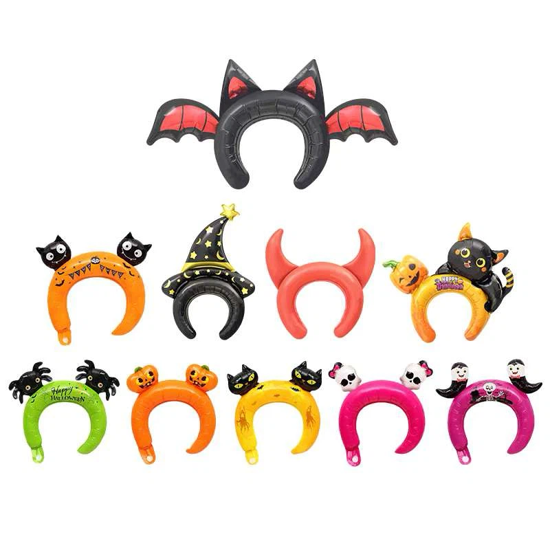 Assorted Inflatable Foil Balloons and Headbands - photo 2