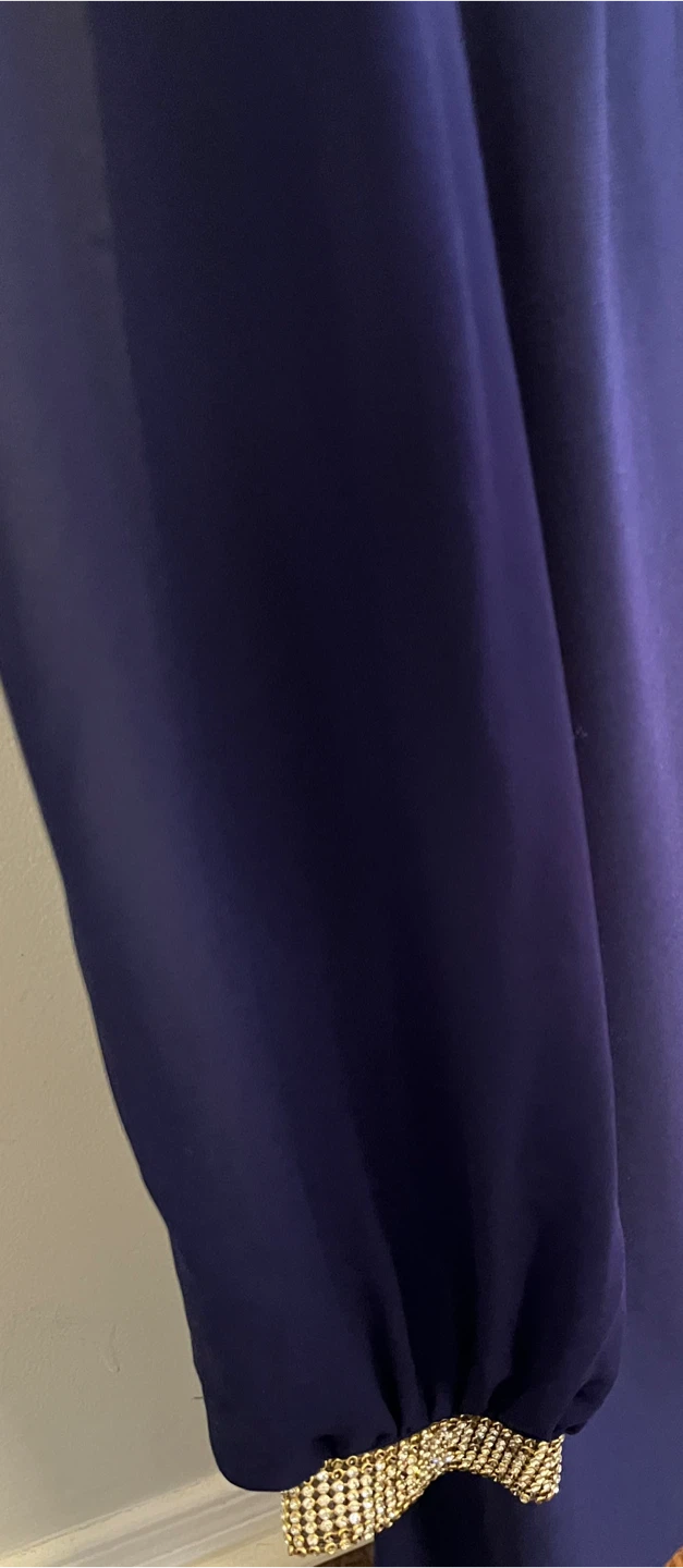 MSK Navy Blue Cold-Shoulder Dress Size 8 - photo 4
