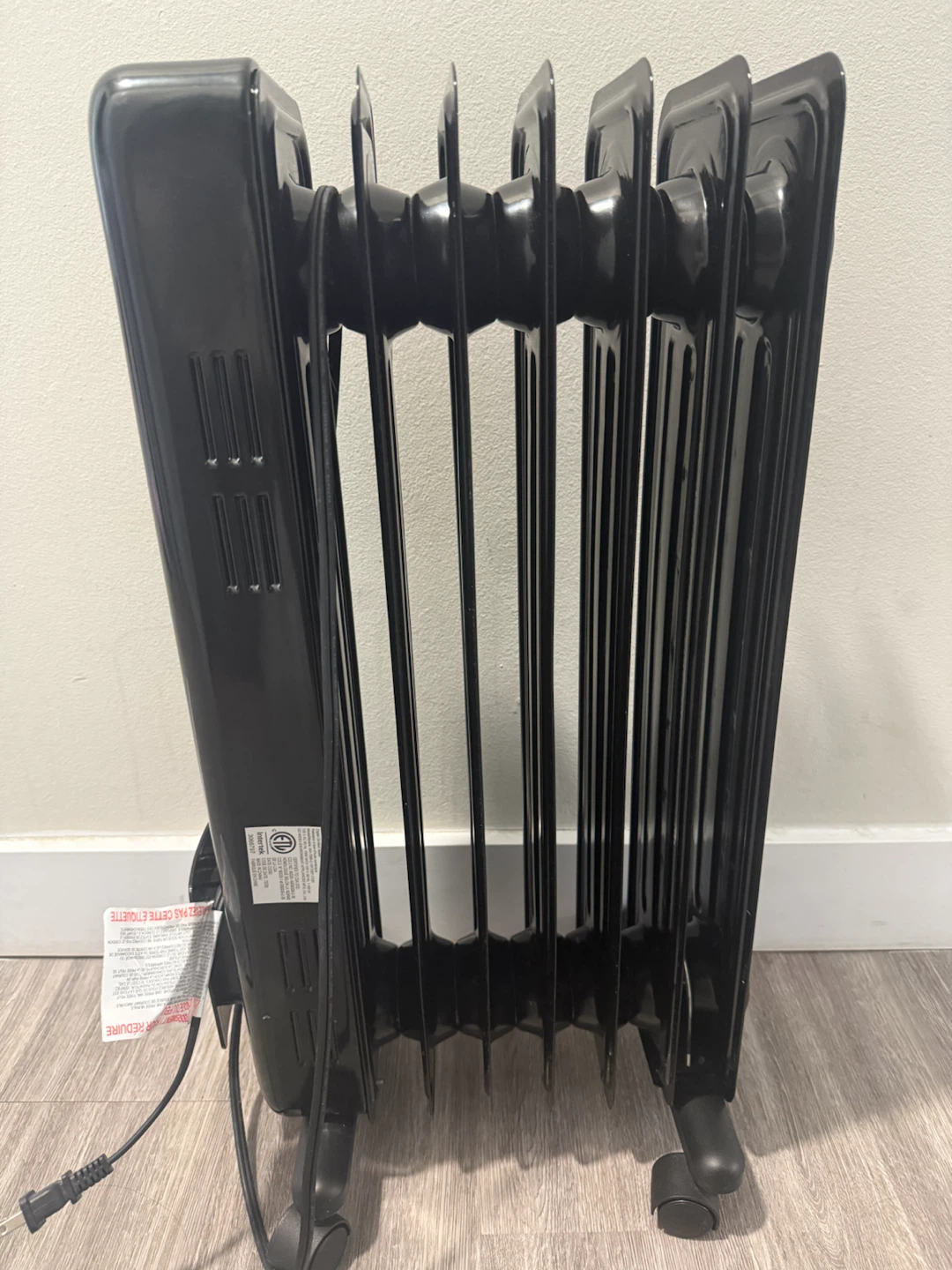 NOMA Digital LED Oil Filled Radiator Heater - photo 2