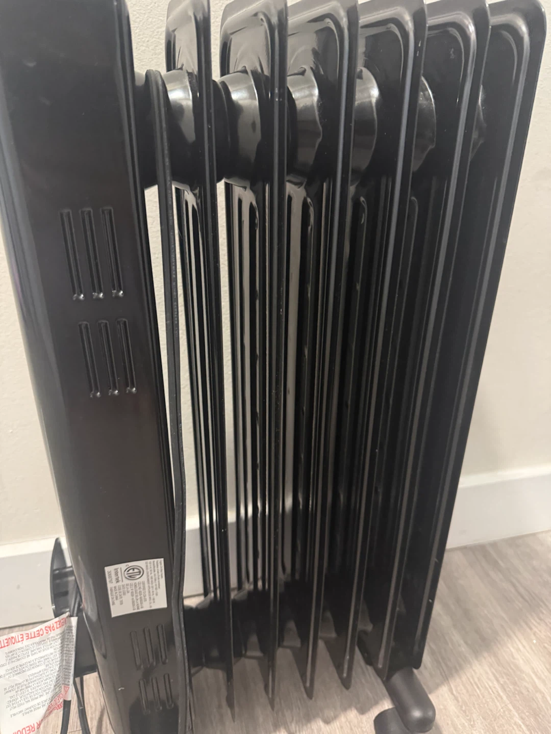 NOMA Digital LED Oil Filled Radiator Heater - photo 3