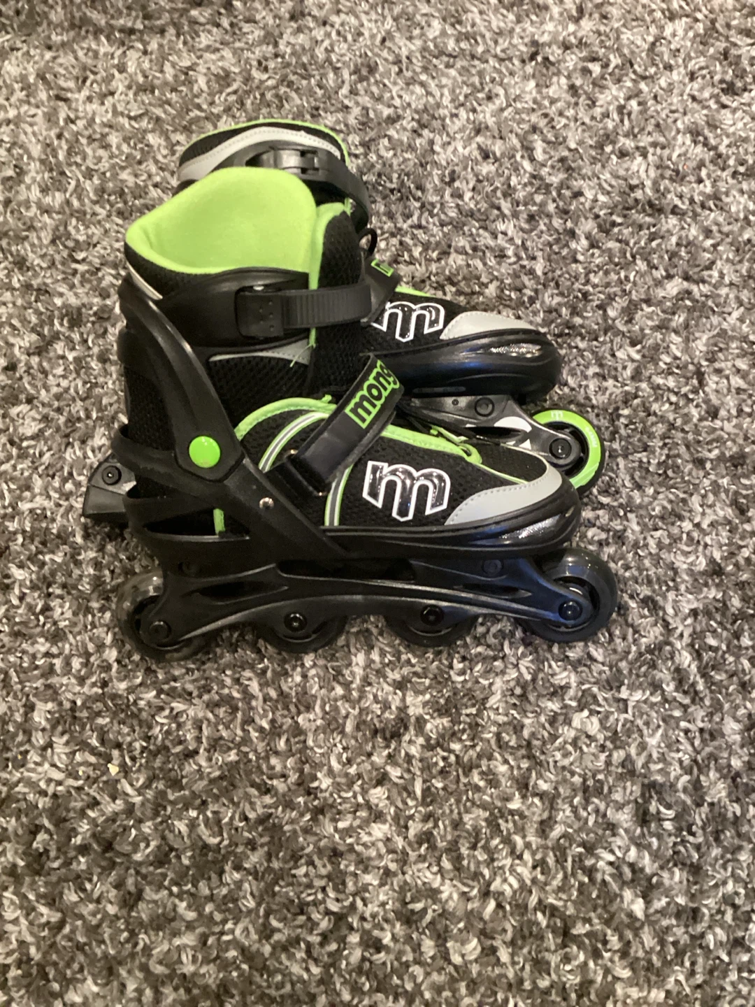 Mongoose Inline Skates - Black/Green - photo 2