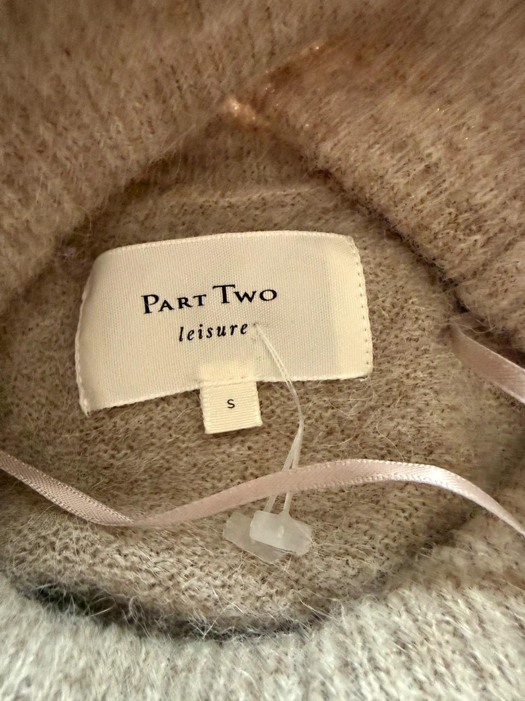 Part Two Leisure Turtleneck Sweater - Beige - photo 3