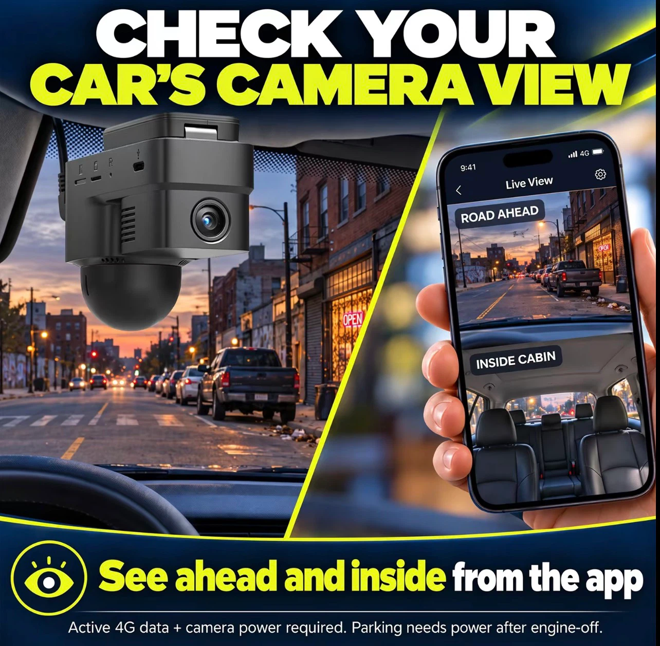 LAMTTO DC22 4G Car Security Camera - photo 3