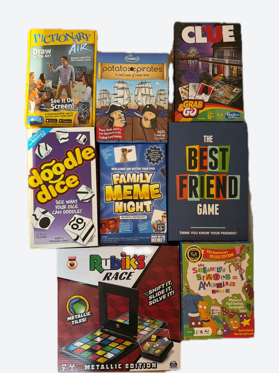 Assorted Family-friendly Board Games