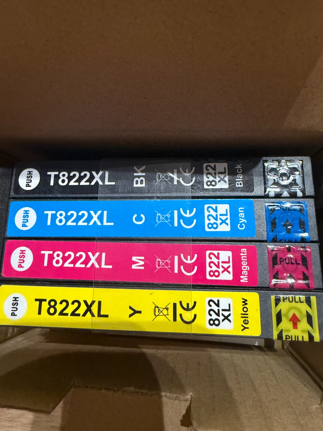 Brand new Remanufacture  T822XL Ink Cartridge Set 4packs