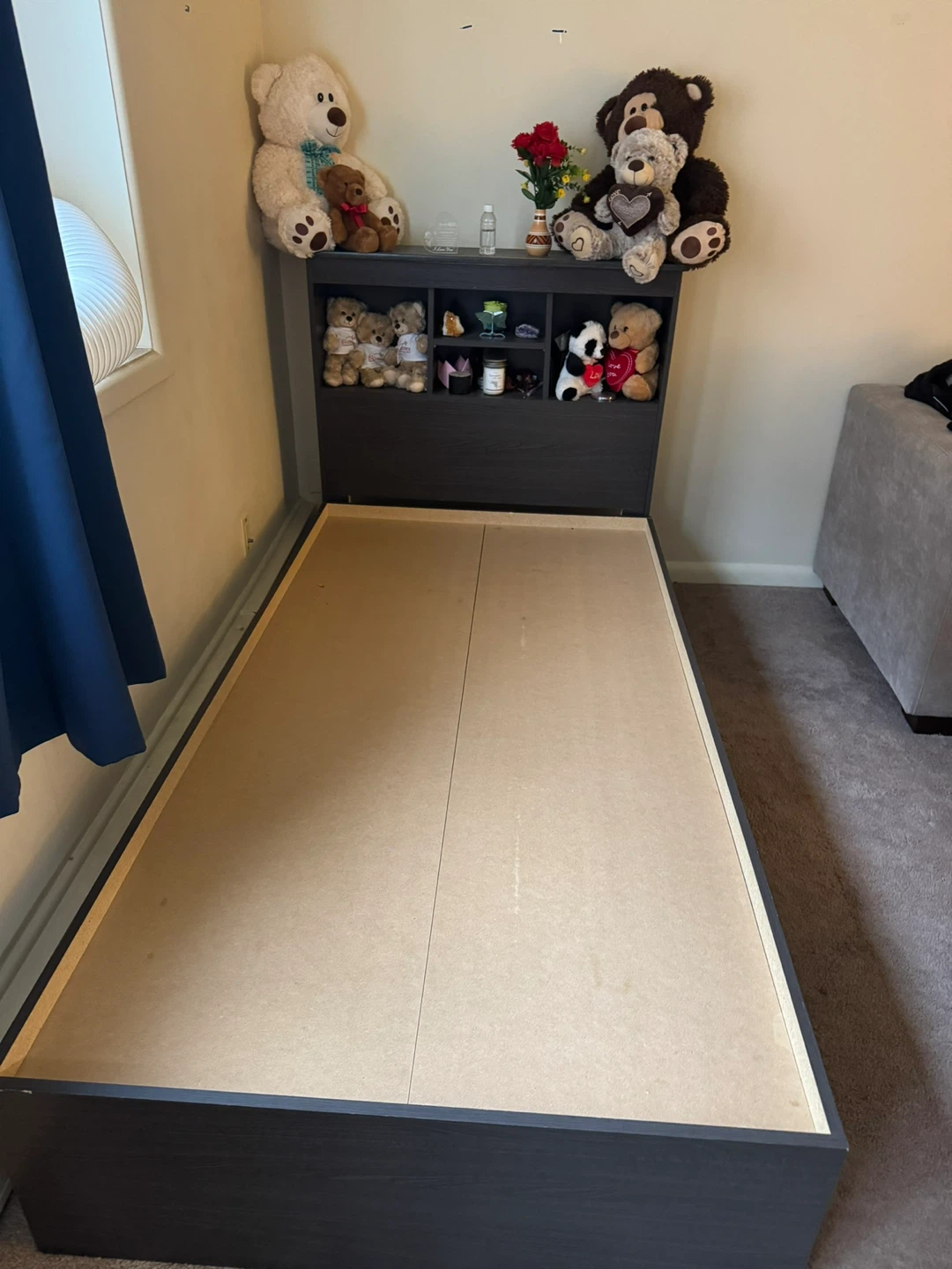 Captains Twin Bed Frame with bookcase - photo 3