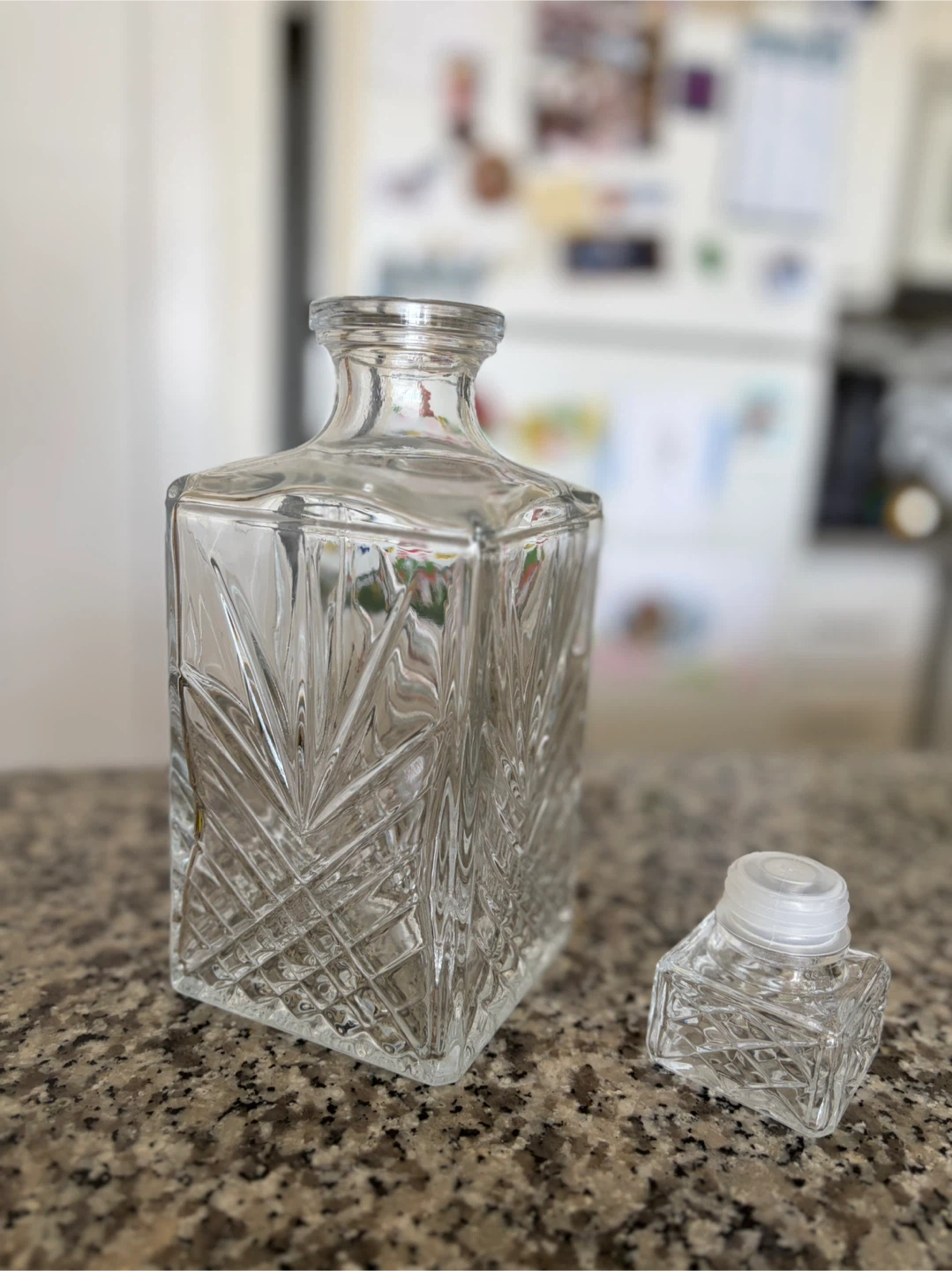 Vintage Italian Crystal Glass Decanter - photo 2
