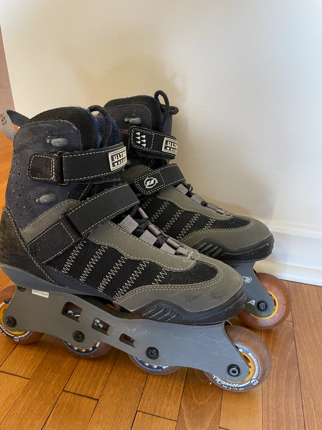 Ultra Wheels Inline Skates Black and Grey