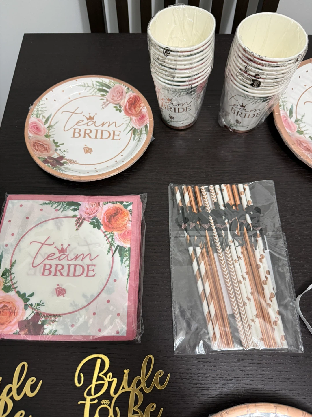 Bridal Shower Party Supplies Set - photo 2