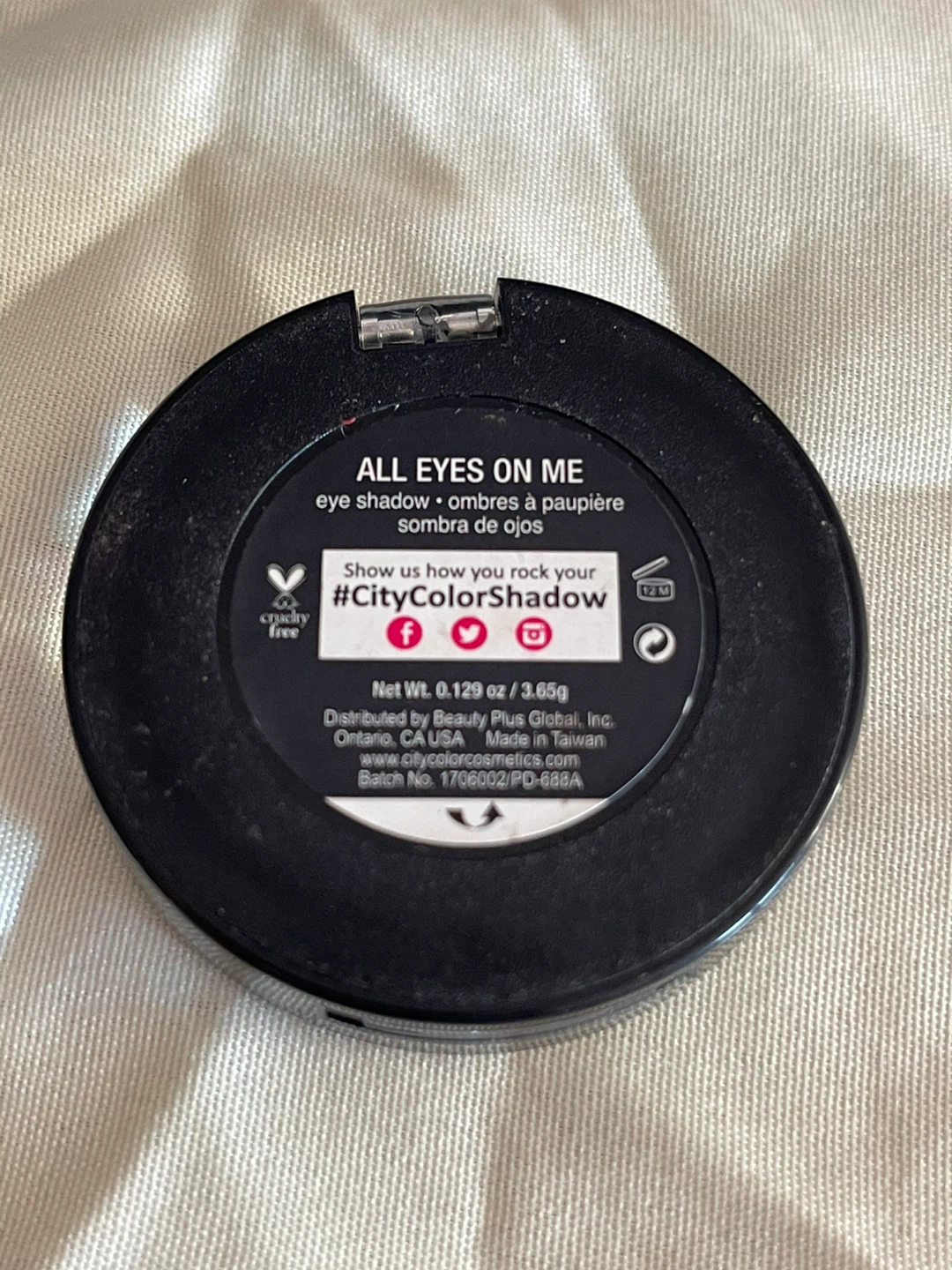 CitiColorCosmetics: Shimmer Shadow, All Eyes On Me - photo 3