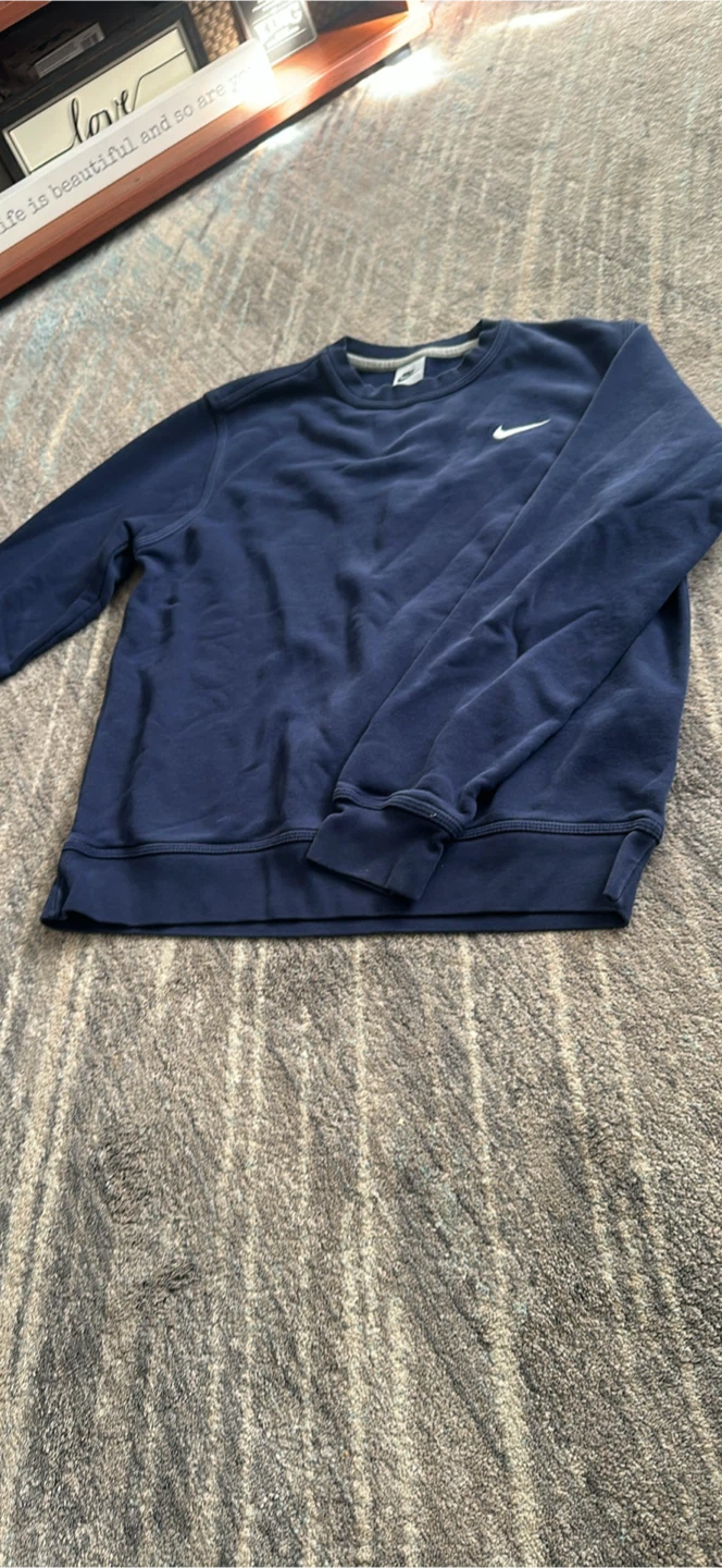 Nike Navy Blue Sweatshirt