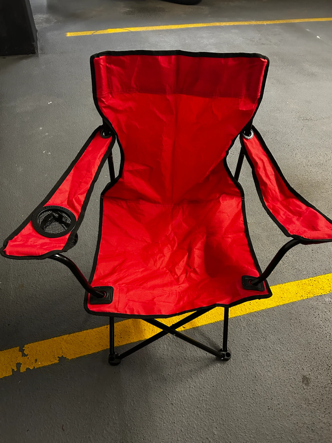 Ozark Trail Deluxe Arm Red Camping Chair - photo 2