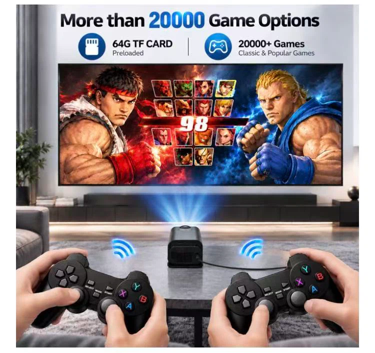 Wireless Gaming Projector with 20000+ Games - photo 3