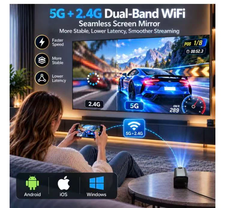 Wireless Gaming Projector with 20000+ Games - photo 5