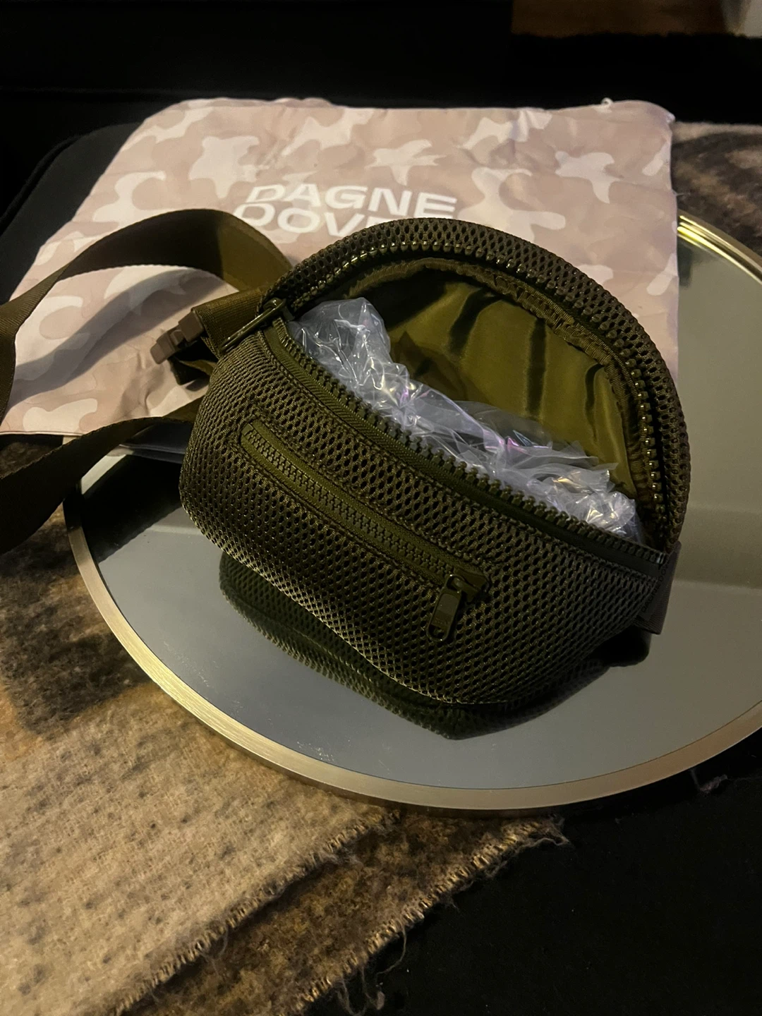 Dagne Dover Ace Fanny Pack in the Dark Moss - photo 2