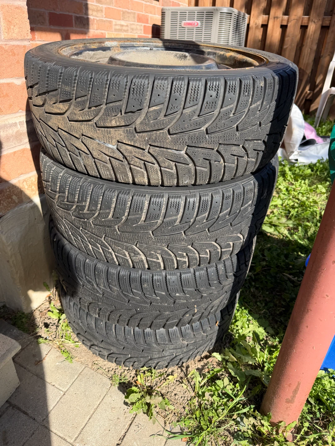 Hankook Winter i*Pike RS Tires and Rims - Set of 4 - photo 5