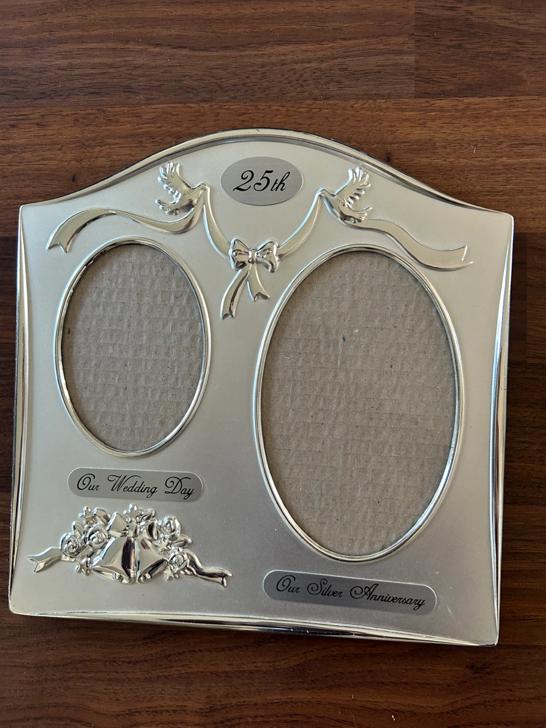25th Anniversary Serving Tray and Picture Frame