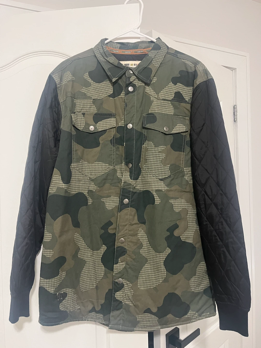Triple Five NYC Quilted Sleeve Jacket