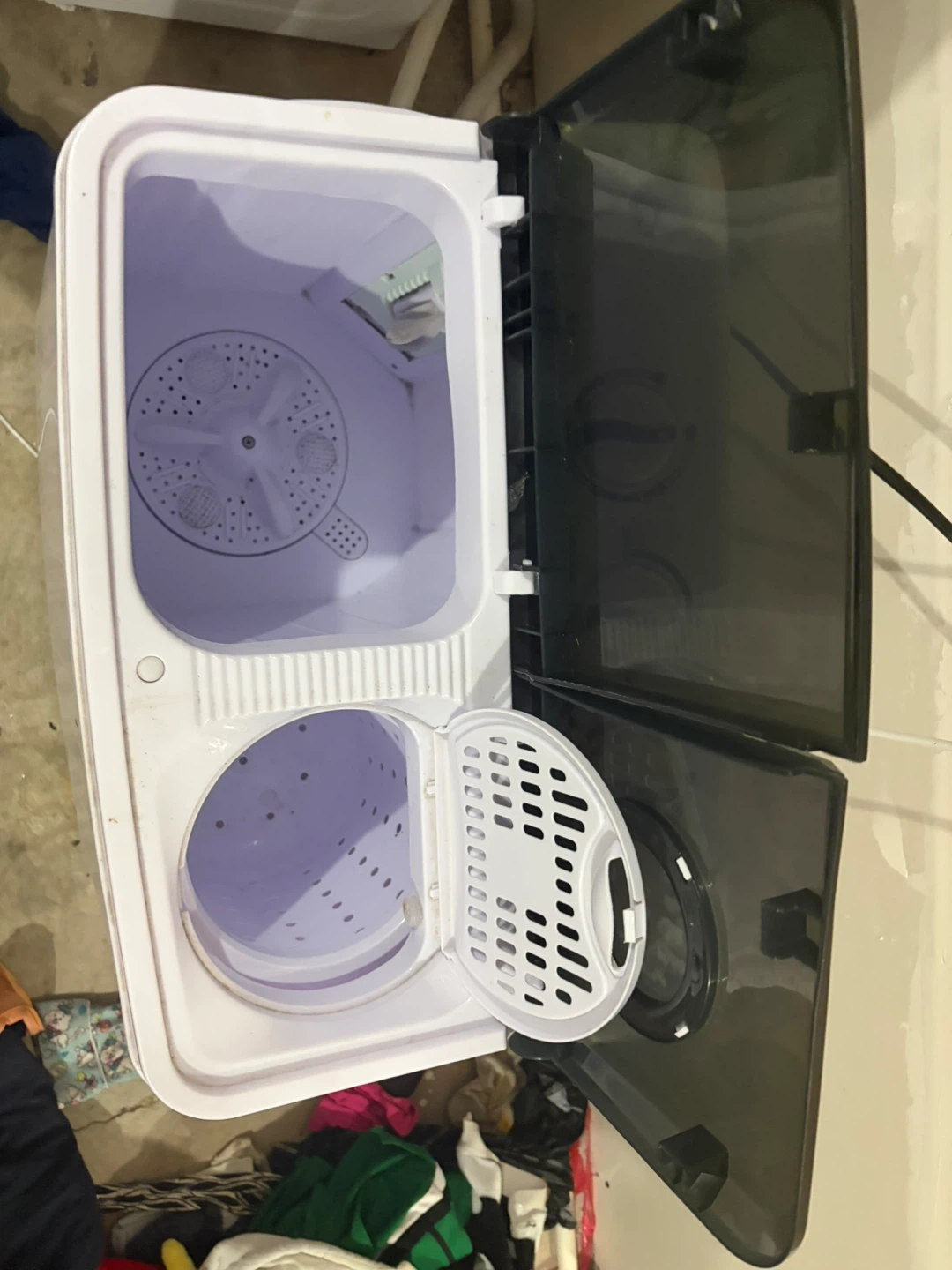 Portable Twin Tub Washing Machine