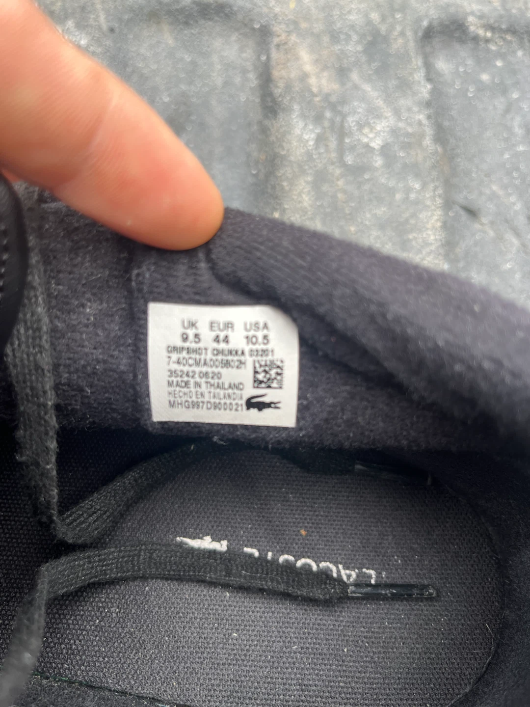 Lacoste Gripshot Chukka Shoes Black - photo 4