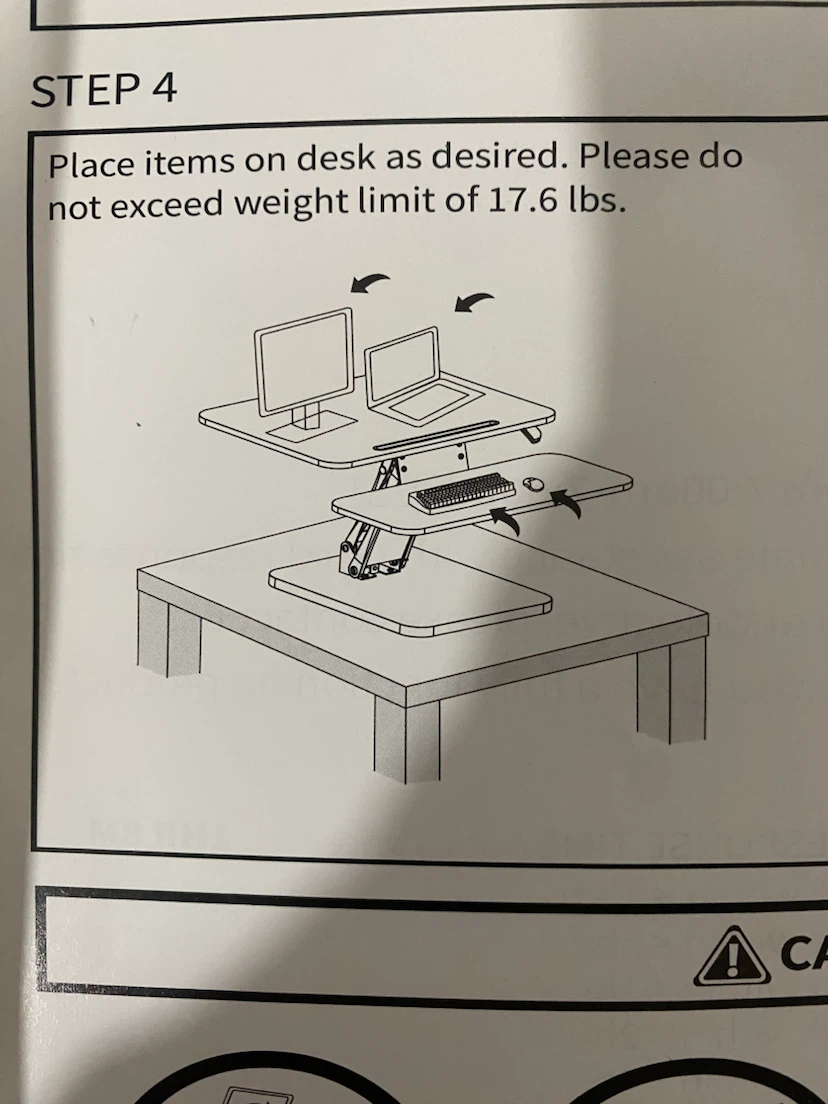 VIVO Black 25 inch Desk Riser - photo 4