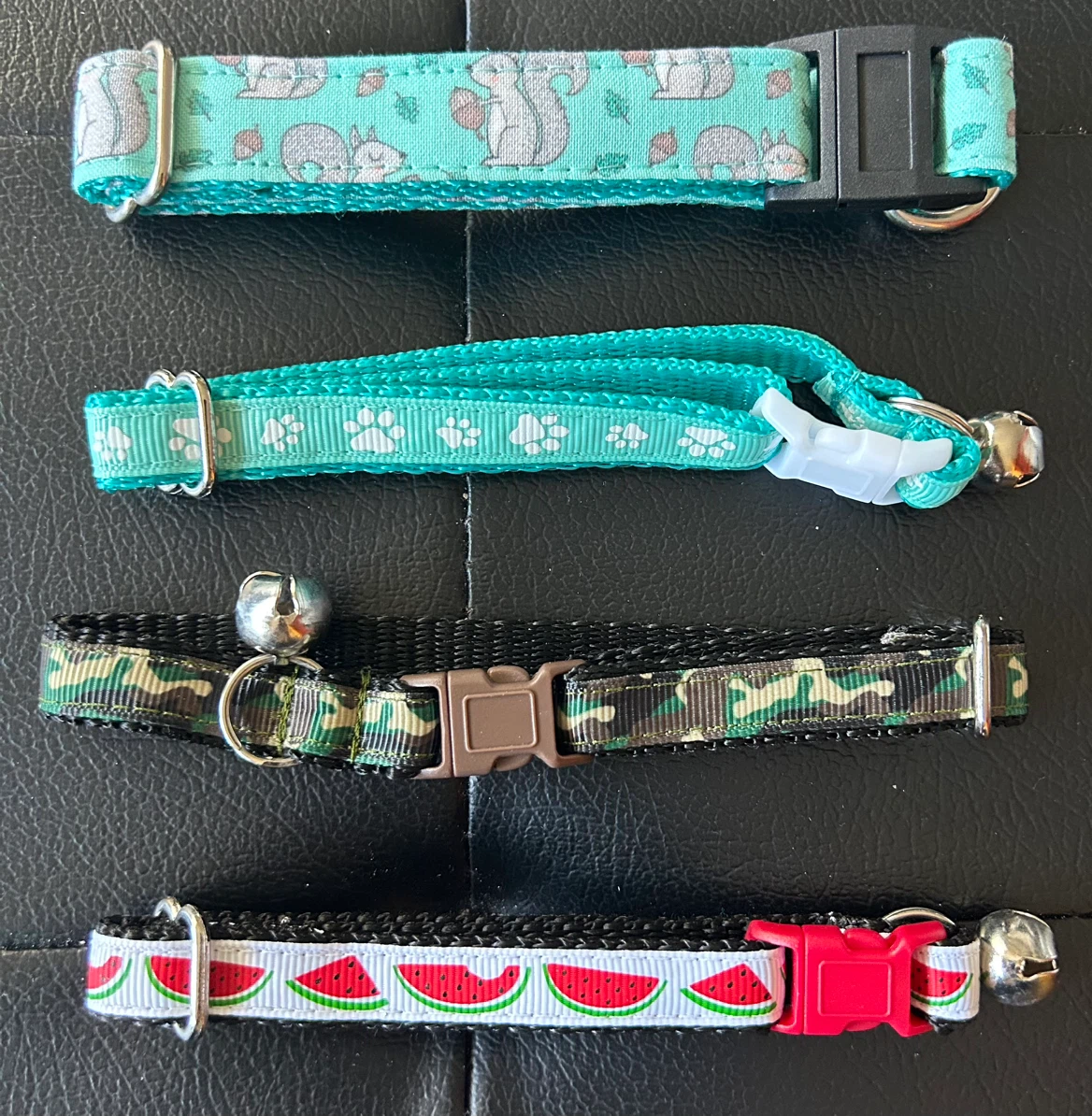 New! Quick-release buckle and adjustable Cat Collar