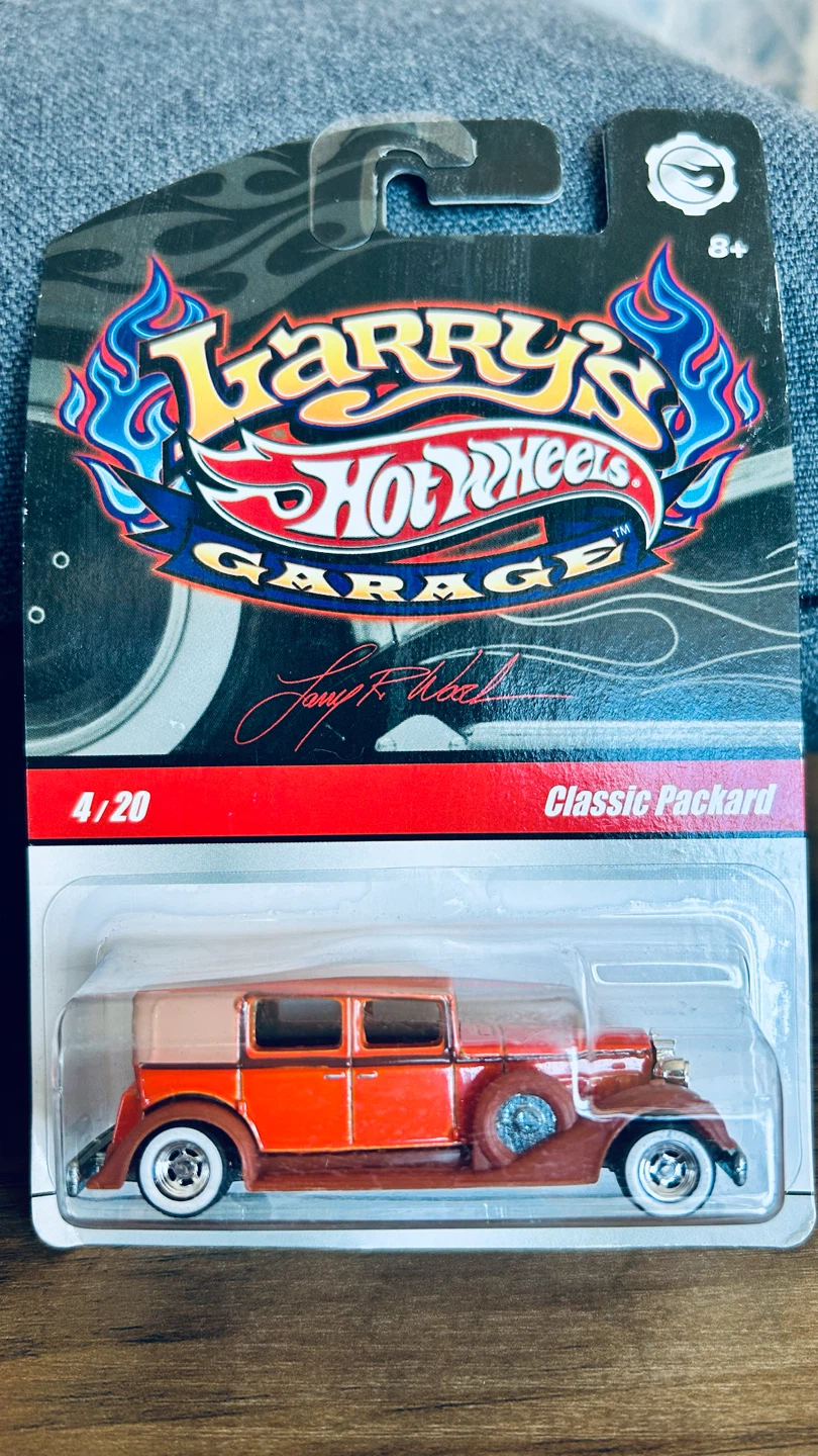 Hot Wheels Larry’s Garage – 2 Collectible Cars – Sealed – Mattel - photo 3