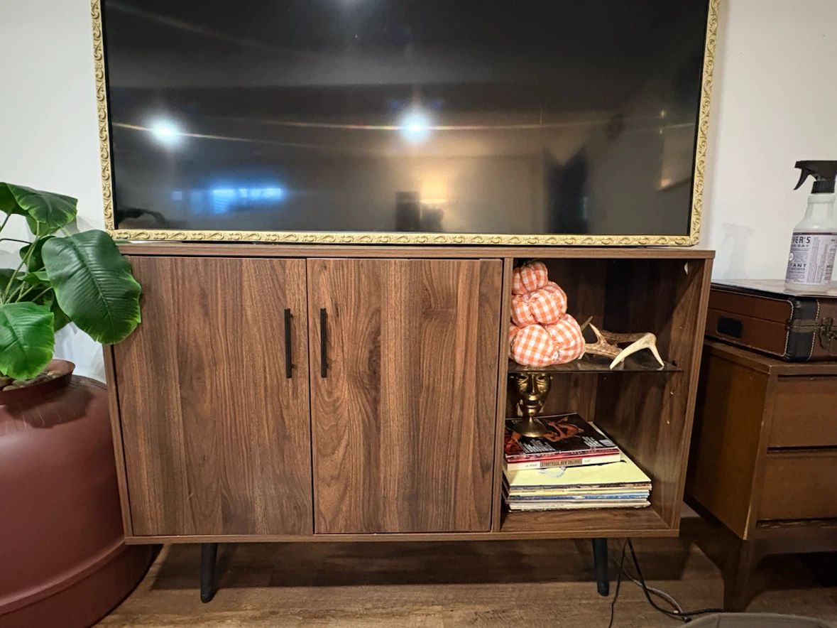 Mid-Century Style Media Console