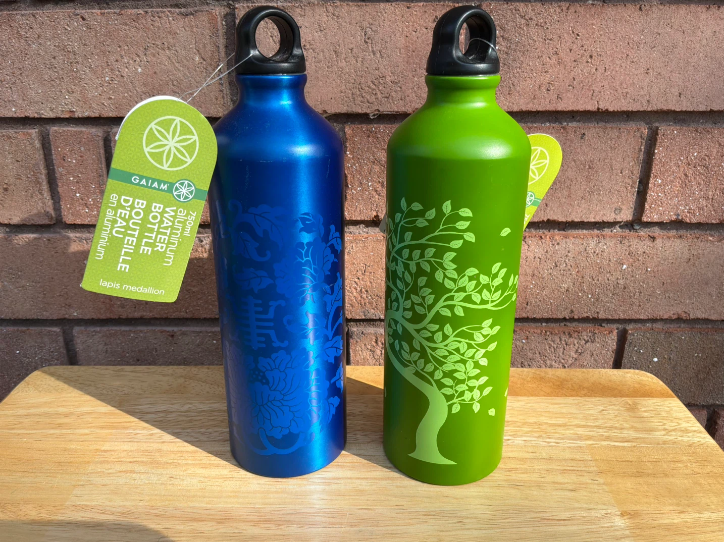 Gaiam 750ml Aluminum Water Bottles - photo 2