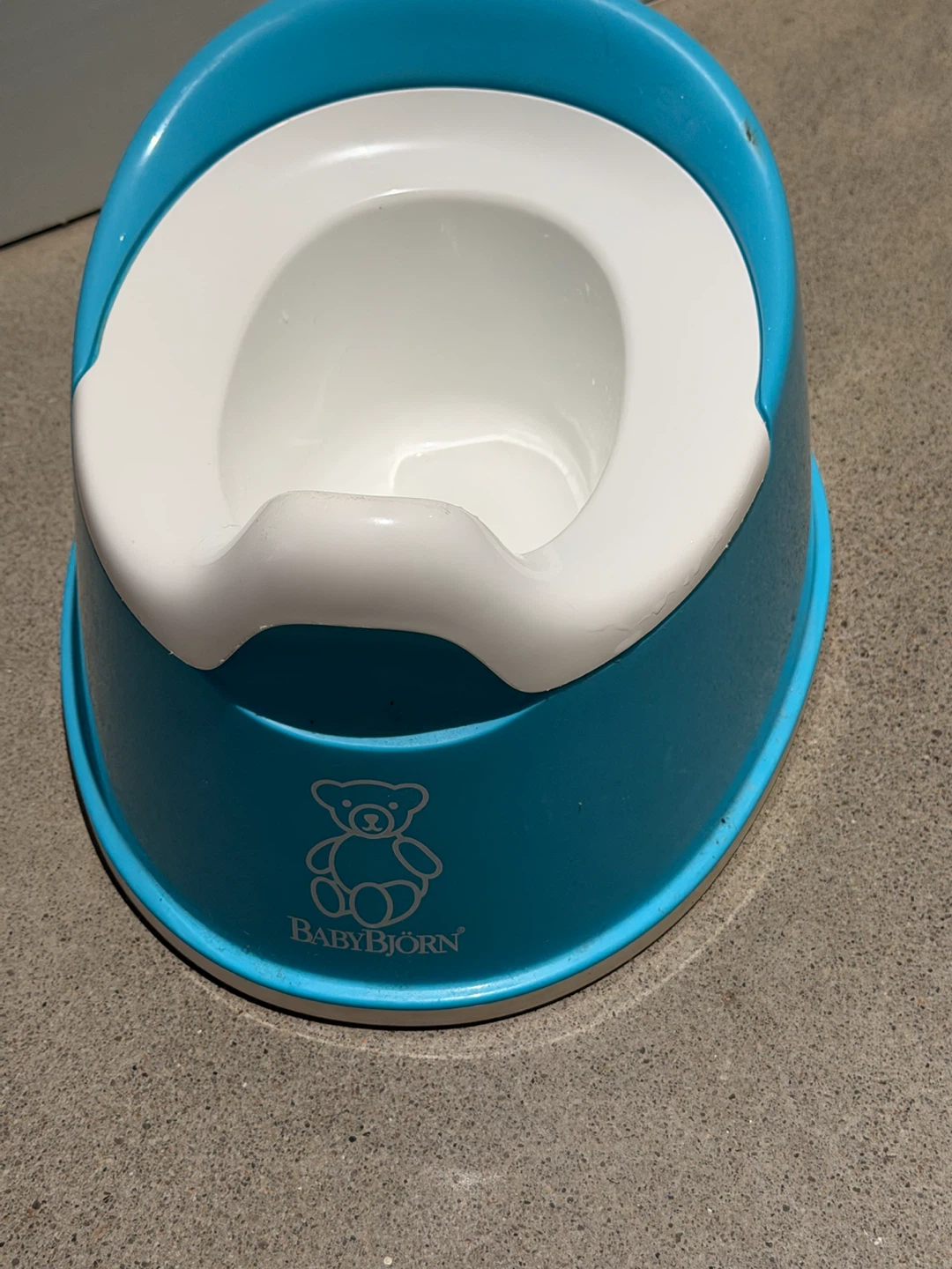 BabyBjorn Potty Chair Blue