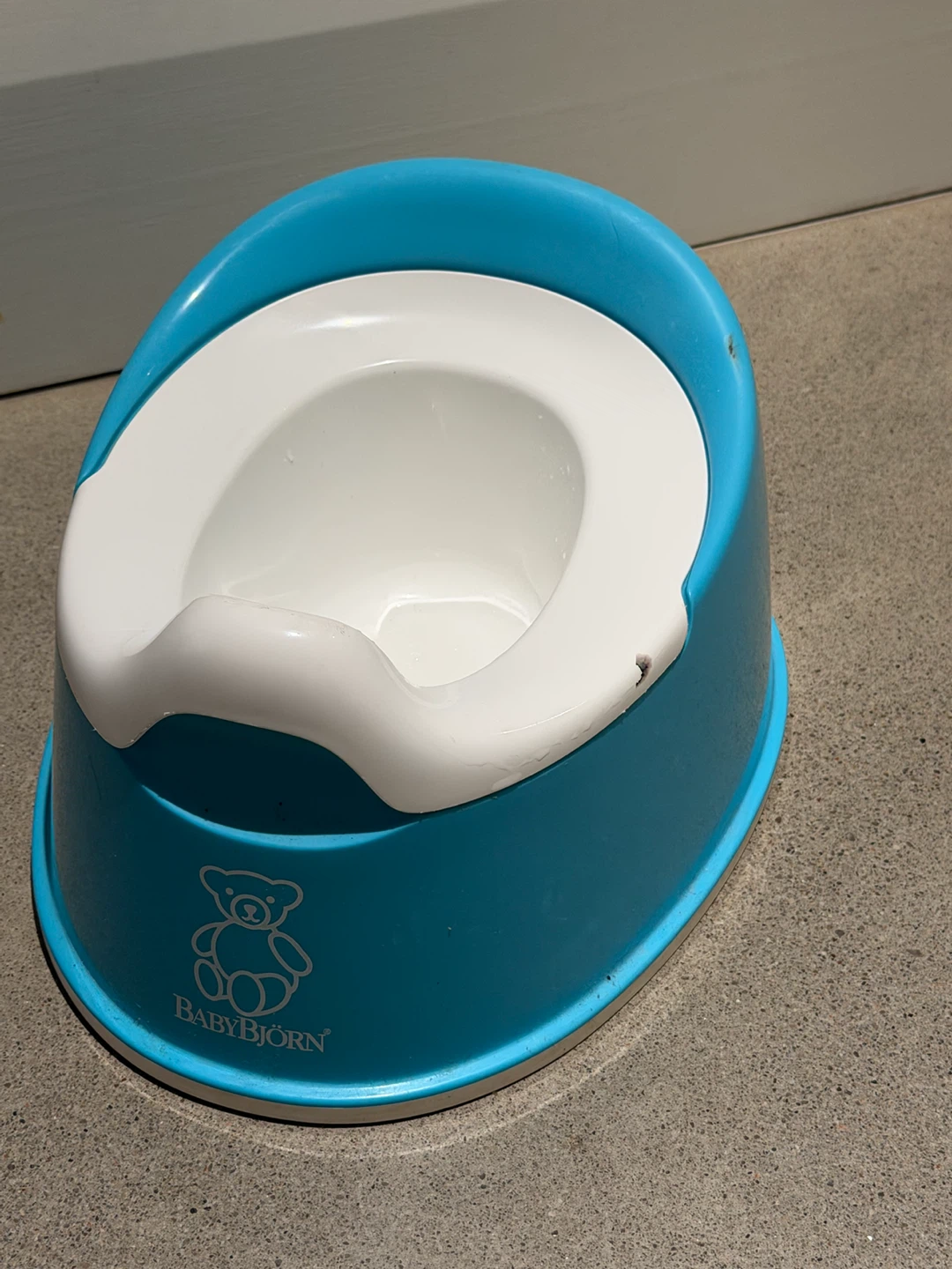 BabyBjorn Potty Chair Blue - photo 2