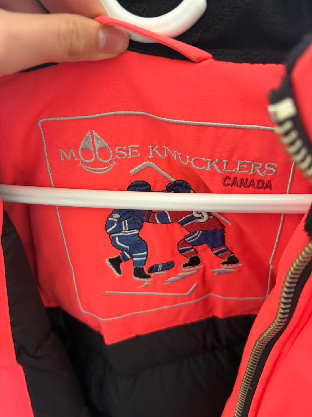 Moose Knuckles Winter Parka - Hot Pink - photo 2