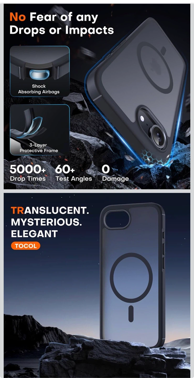 Magnetic Case for iPhone 17e - photo 3