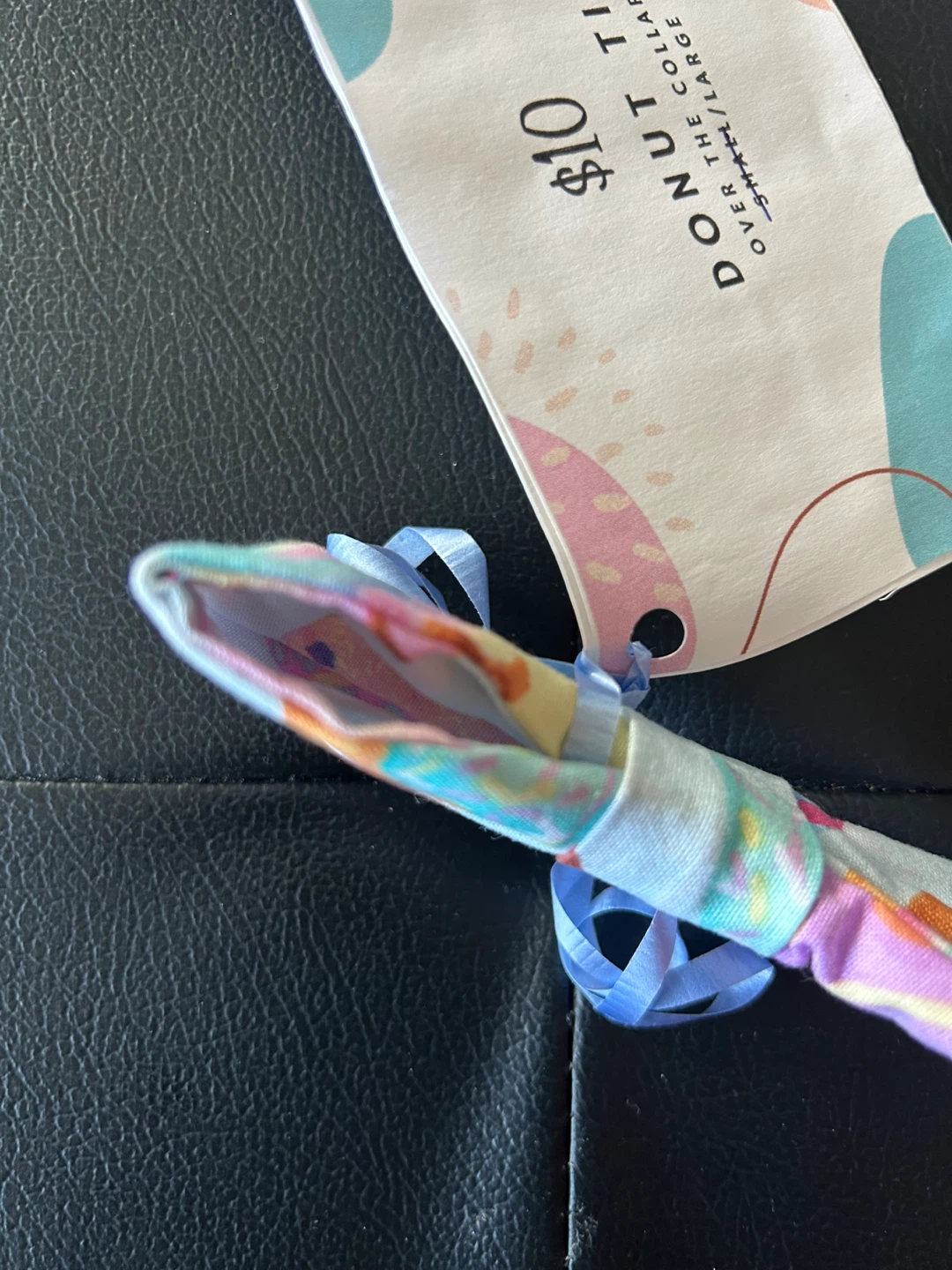 New! Donut print Dog Tie - photo 2