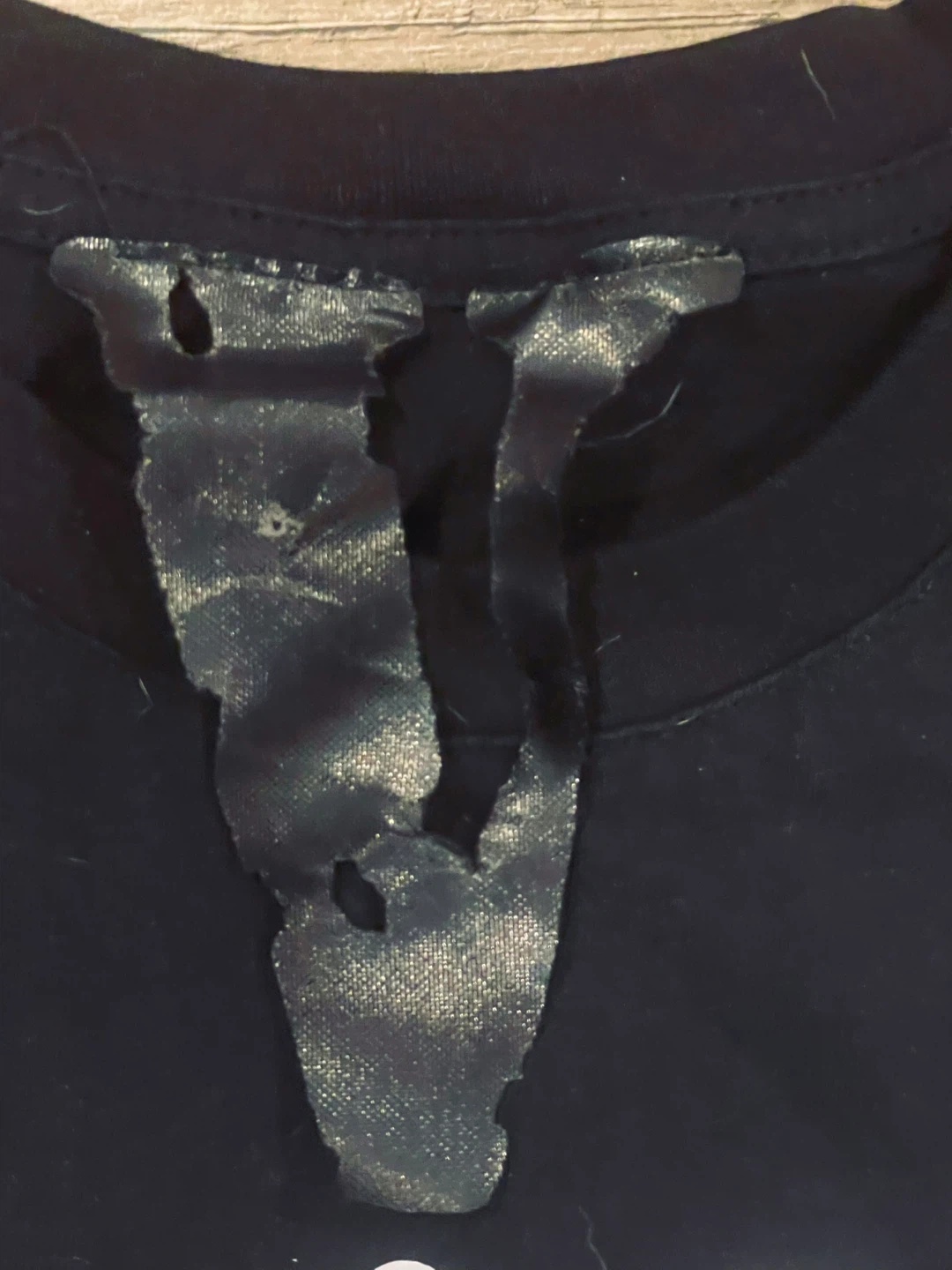 VLONE Black and Purple T-Shirt - photo 3