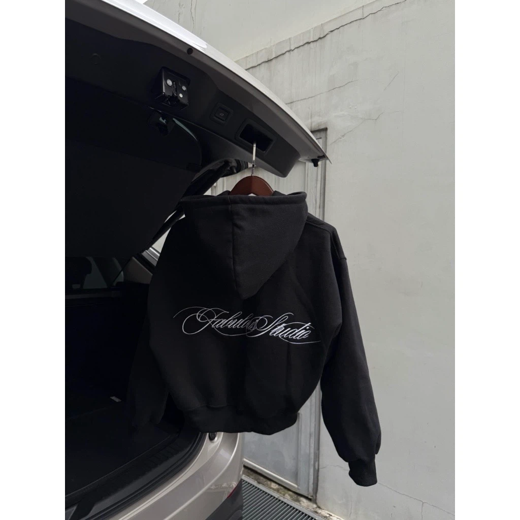 Unisex Zip-up Hoodie - 420 GSM Cotton Fleece - photo 2