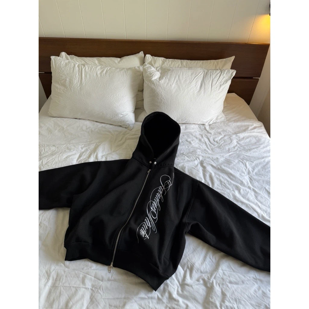 Unisex Zip-up Hoodie - 420 GSM Cotton Fleece - photo 3