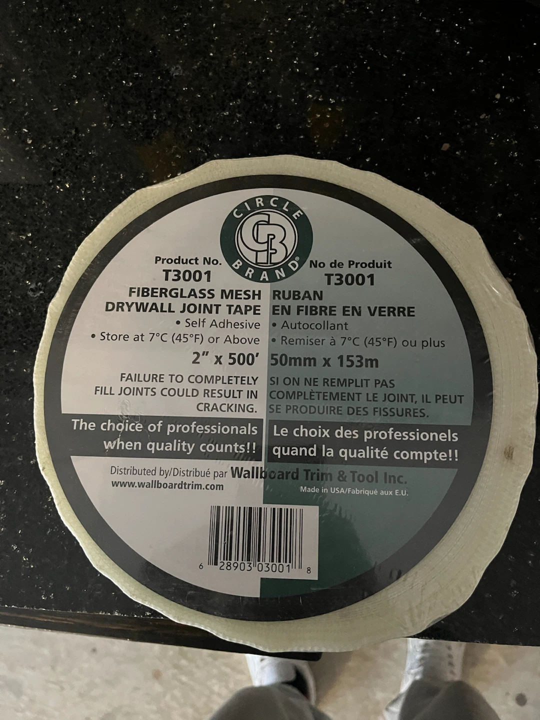 Circle Brand Fiberglass Mesh Drywall Joint Tape