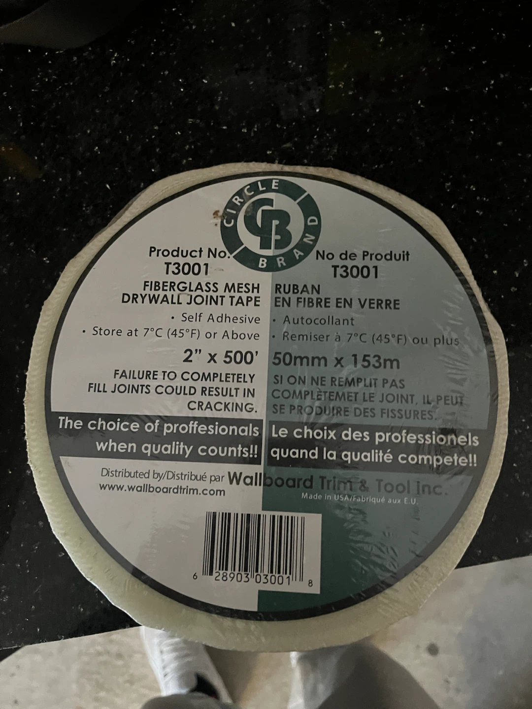 Circle Brand Fiberglass Mesh Drywall Joint Tape - photo 2