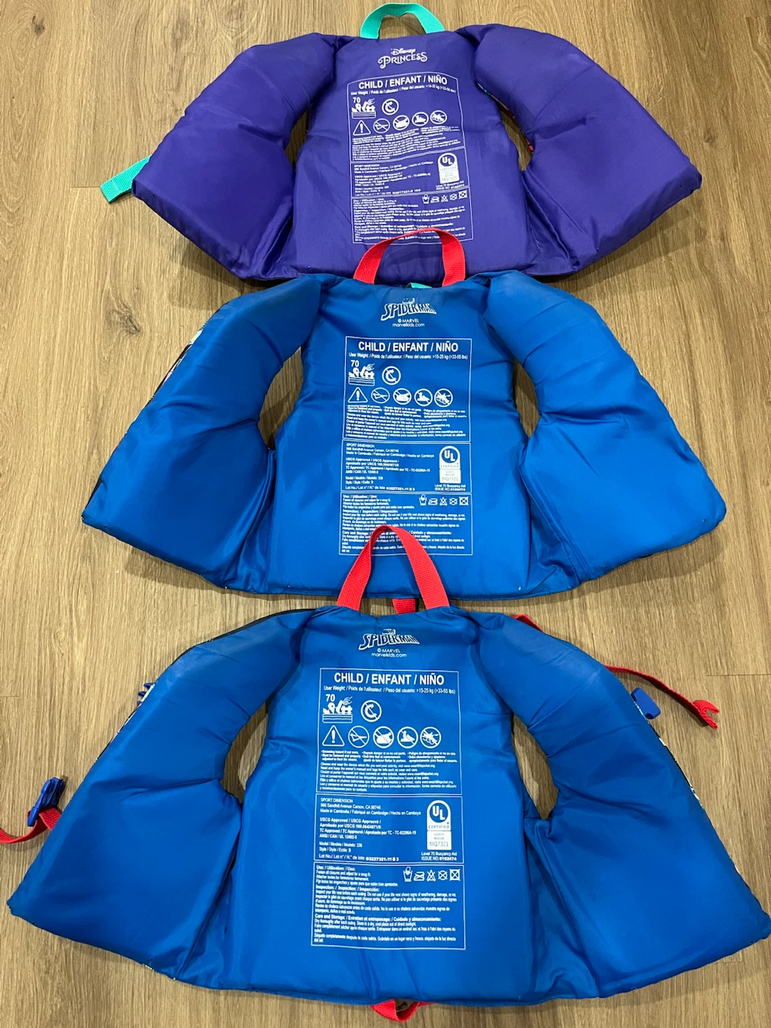 Sport Dimension Child Life Jackets - 3 pack - photo 2