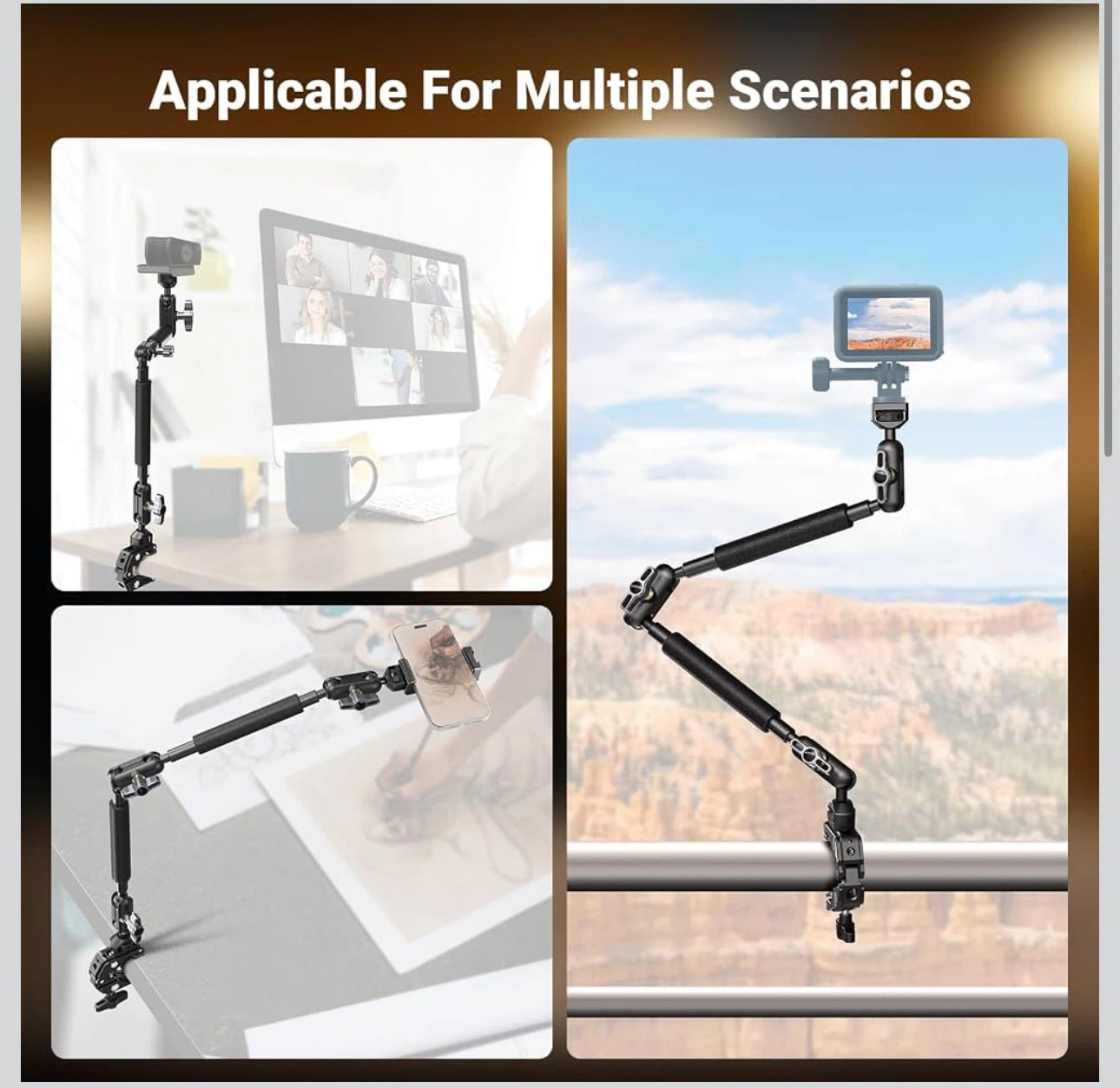 Neewer Adjustable Camera Desk Clamp Mount - photo 4