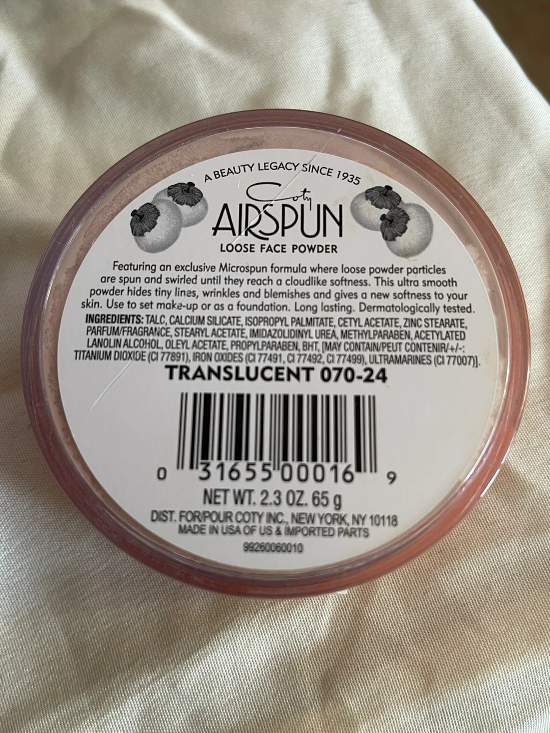 Coty Airspun Loose Face Powder Translucent - photo 2