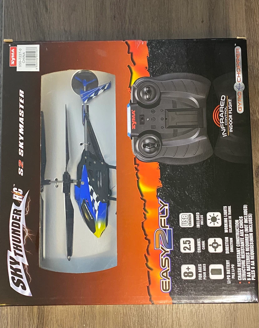 Syma Sky Thunder S2 Skymaster RC Helicopter - photo 5