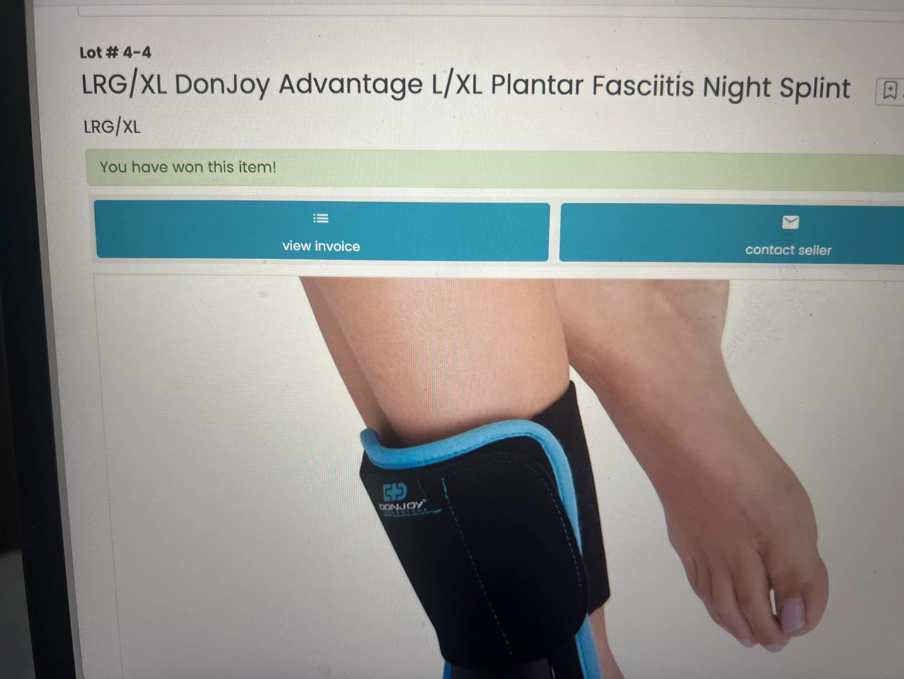 DonJoy Advantage Foot Support - photo 3
