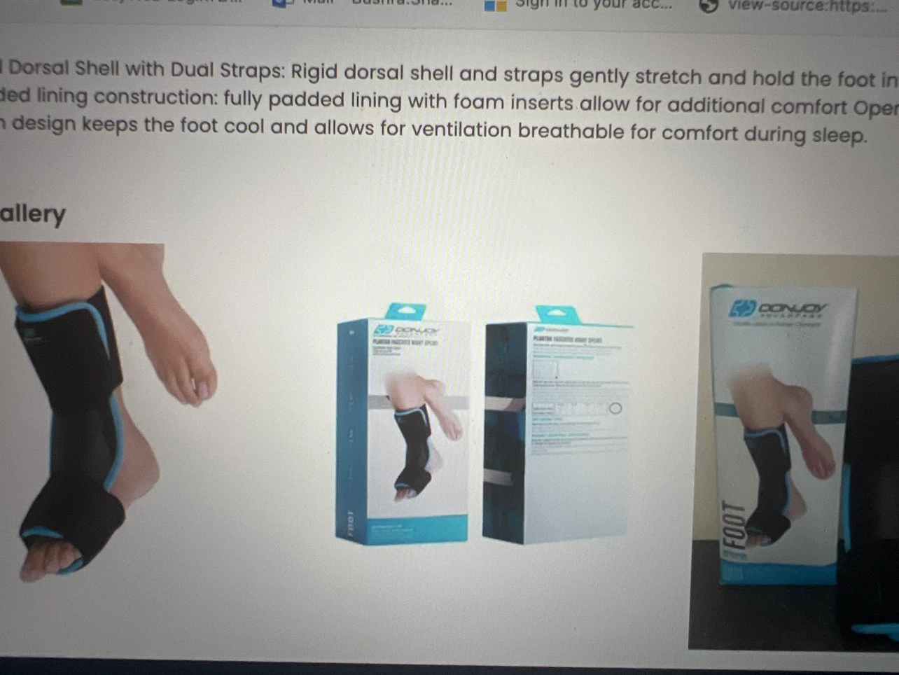 DonJoy Advantage Foot Support - photo 4
